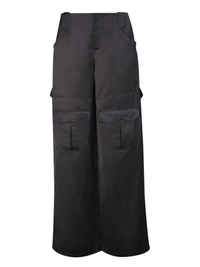 Shop Tom Ford High-waisted Cargo Pants In Nero