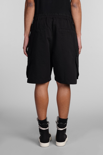 Shop Drkshdw Cargobela Shorts Shorts In Black Cotton