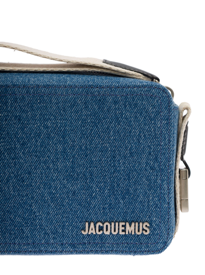 Shop Jacquemus Le Cuerda Horizontal In Azzurro