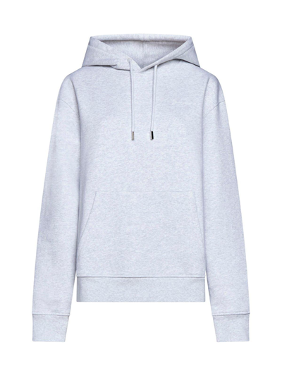 Jacquemus Brode Cotton Hoodie In Gray