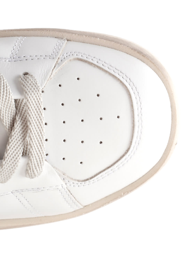 Shop Golden Goose White Stardan Sneakers In Bianco