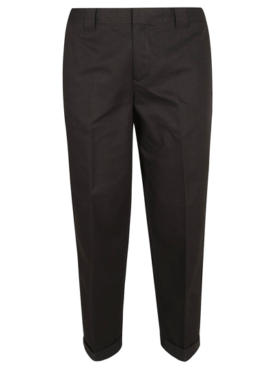 Shop Golden Goose Chino Skate Trousers In Black