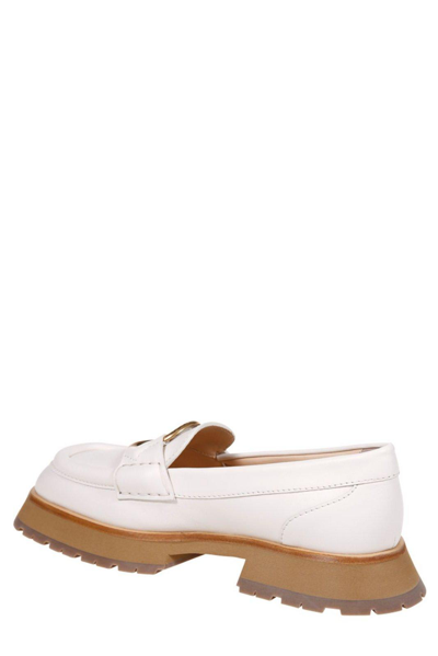 Shop Moncler Bell Loafers