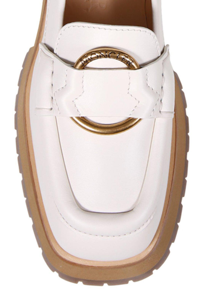 Shop Moncler Bell Loafers