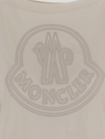 Shop Moncler Logo Detailed Crewneck T-shirt