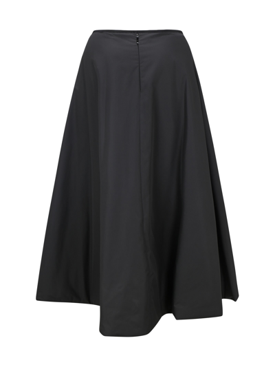 Shop Moncler Skirt In Black