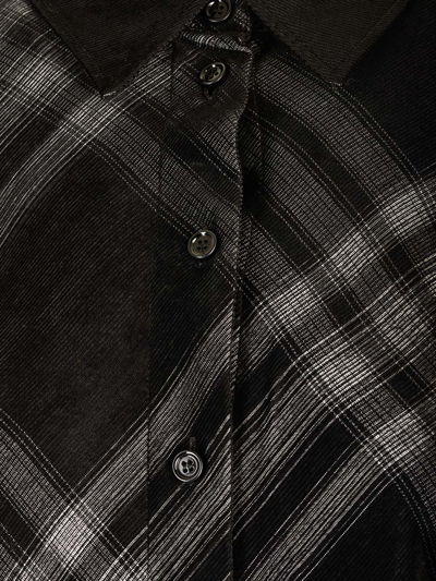 Shop Burberry Slim Fit Shirt In Black