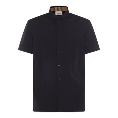 Shop Burberry Short Sleeved Buttoned Shirt In A1222