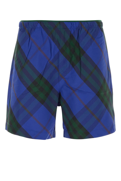 Shop Burberry Printed Nylon Swimming Shorts In Ink