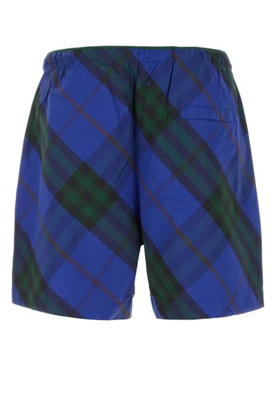 Shop Burberry Printed Nylon Swimming Shorts In Ink