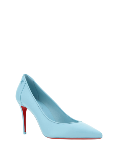 Shop Christian Louboutin Sporty Kate Pumps In Mineral/lin Mineral