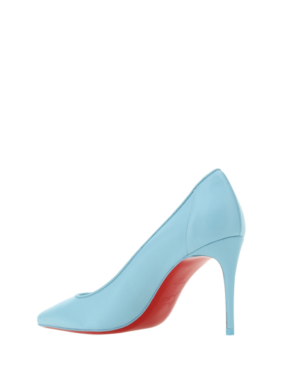 Shop Christian Louboutin Sporty Kate Pumps In Mineral/lin Mineral