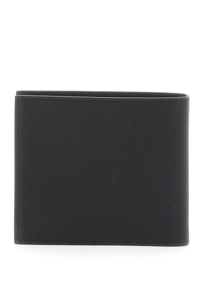 Shop Paul Smith Mini Blur Wallet In Black (black)