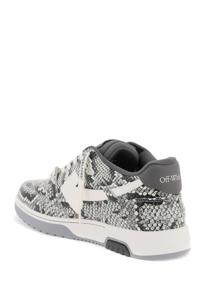 Shop Off-white Out Of Office Sneakers In Dark Grey (white)