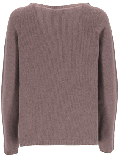 Shop 's Max Mara Crewneck Long-sleeved Jumper In Lilac