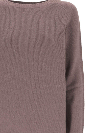 Shop 's Max Mara Crewneck Long-sleeved Jumper In Lilac