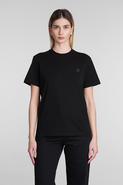 Shop Golden Goose T-shirt In Black Cotton