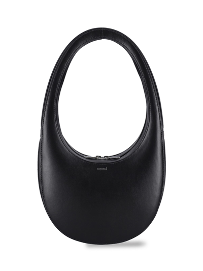 Shop Coperni Swipe Shoulder Bag In Black