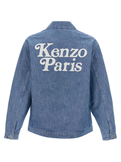 Shop Kenzo By Verdy Kimono In Denim