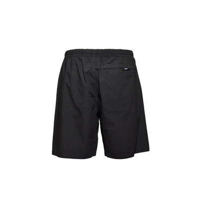 Shop Msgm Buckle-strap Fastened Thigh-length Shorts In Black