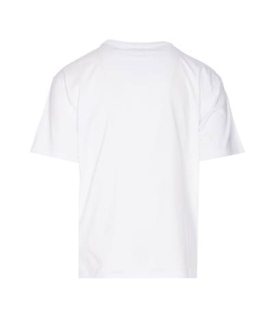 Shop K-way Fantomene Lettering Logo T-shirt In White