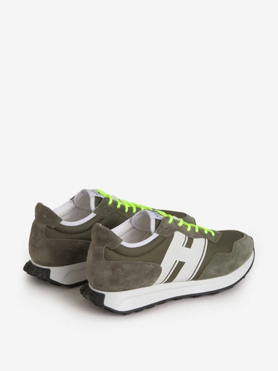 Shop Hogan Sneakers H601 In Green