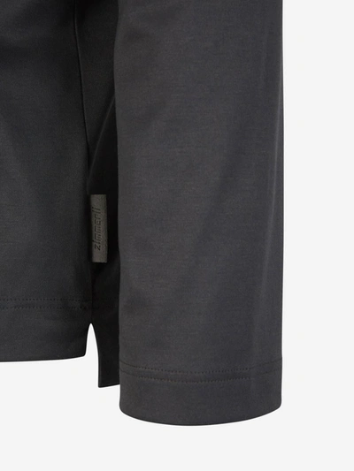 Shop Zimmerli Pajamas Set Pockets In Gris Fosc