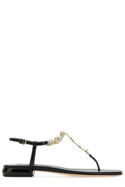 Shop Miu Miu Square In Black