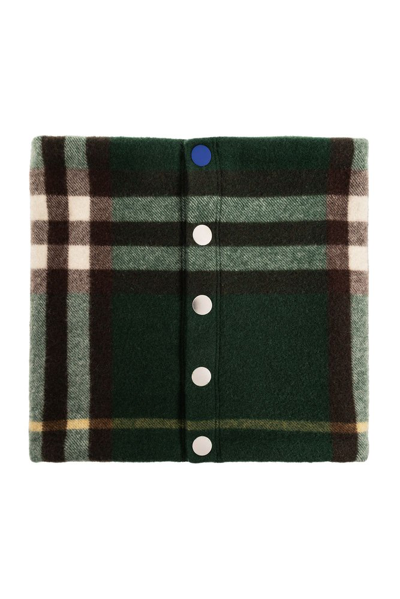 Shop Burberry Check In Green