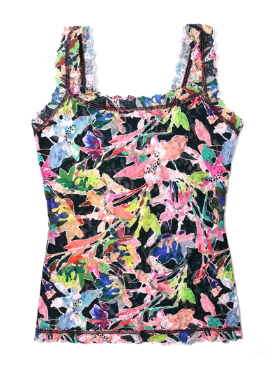 Shop Hanky Panky Printed Signature Lace Classic Cami In Multicolor