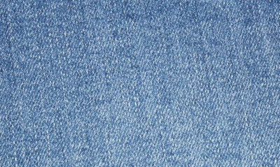 Wit & Wisdom 'ab'solution Raw Hem Slim Straight Jeans In Mbla-mid Blue Artisanal