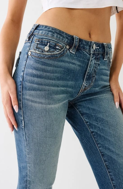Shop True Religion Brand Jeans Jennie Mid Rise Super Skinny Jeans In Macau