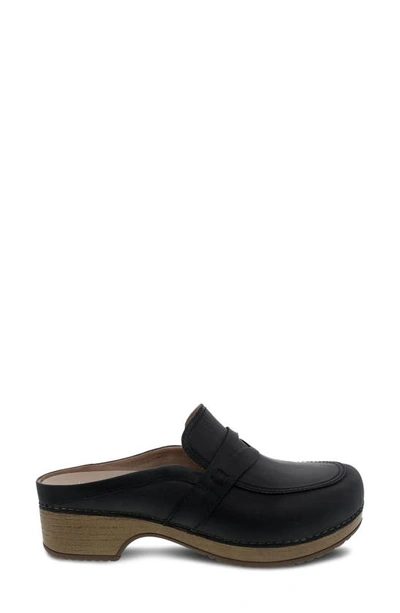 Dansko Bel Loafer Mule In Black