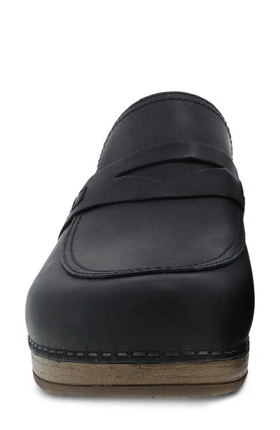 Dansko Bel Loafer Mule In Black