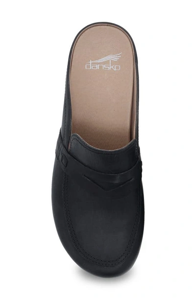 Shop Dansko Bel Loafer Mule In Black