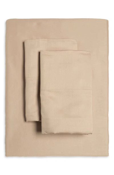 Shop Ted Baker London Plain Dye Collection Sheet Set In Taupe