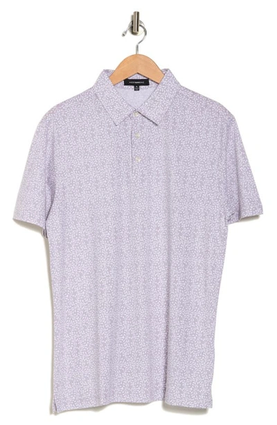 Shop Westzeroone Connection Short Sleeve Polo In Lavender