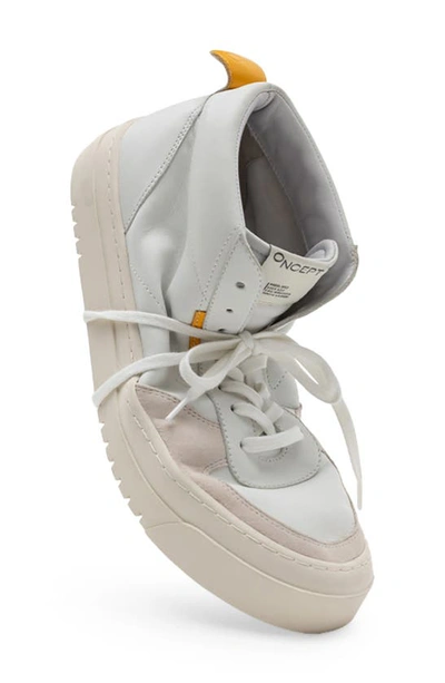Shop Oncept Los Angeles High Top Sneaker In White Cloud