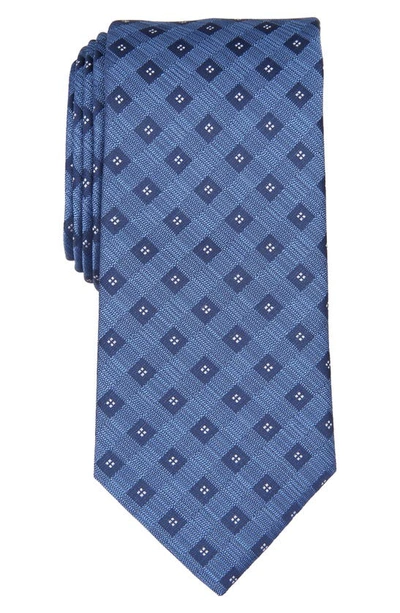 Shop Savile Row Co Erwin Geometric Tie In Blue