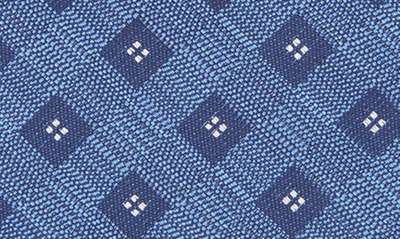 Shop Savile Row Co Erwin Geometric Tie In Blue