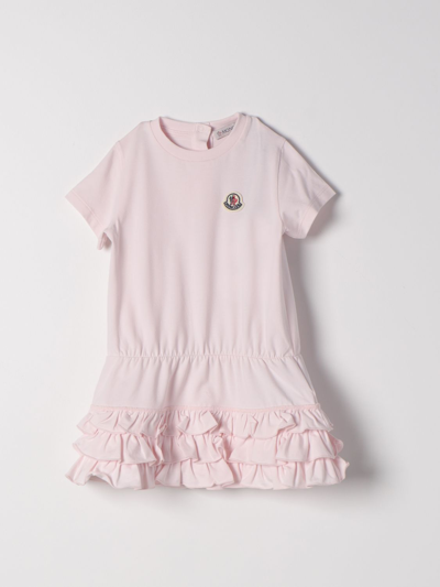 Moncler Romper  Kids Color Pink In Pink