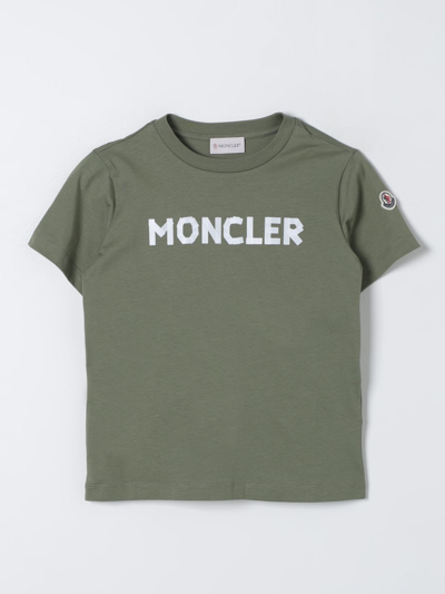 Shop Moncler T-shirt  Kids In Military