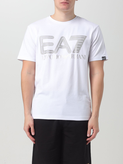 T恤 EA7 男士 颜色 白色