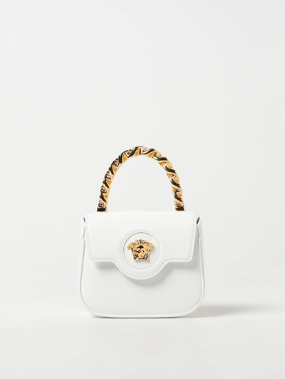 Shop Versace Mini Bag  Woman Color White