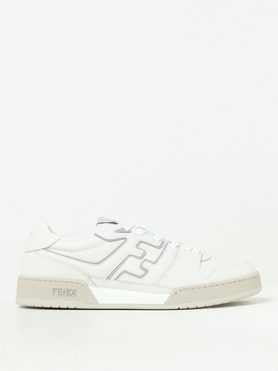 Fendi Match Sneakers In White