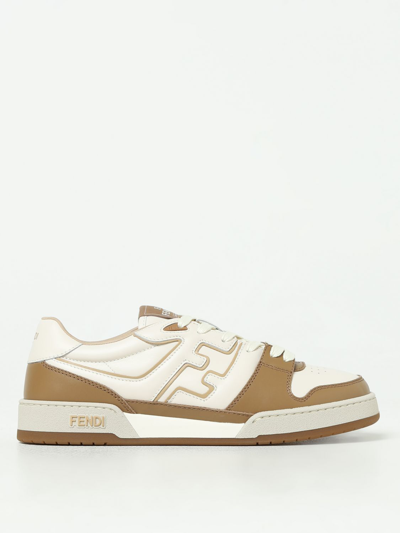 Fendi Sneakers In Brown