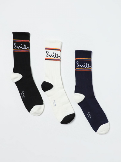 Shop Paul Smith Socks  Men Color Multicolor