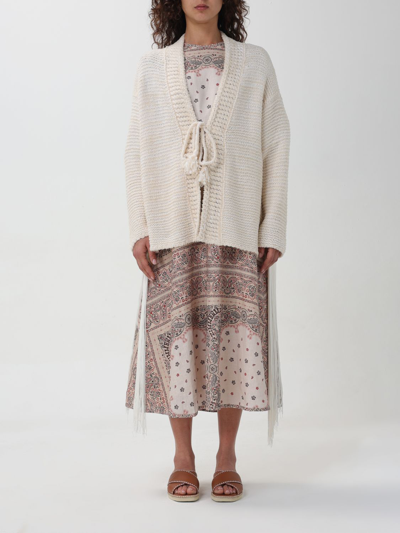 Alanui Cardigan  Woman Color White In White