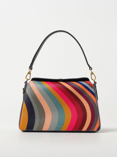 Shop Paul Smith Shoulder Bag  Woman Color Multicolor