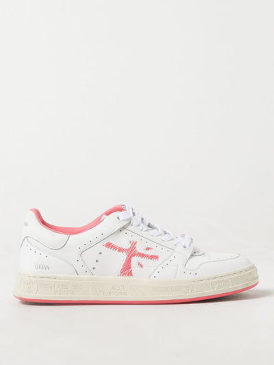 Shop Premiata Sneakers  Woman Color White